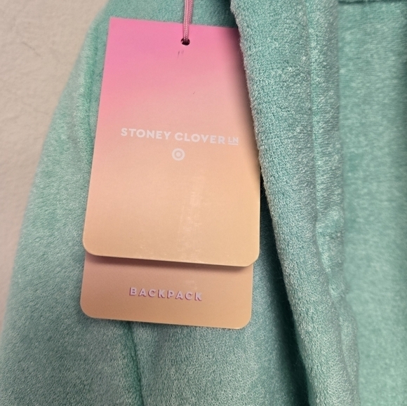Stoney Clover Terry Cloth Backpack Mint Green main image 6
